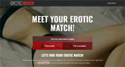 Desktop Screenshot of eroticmatch.net